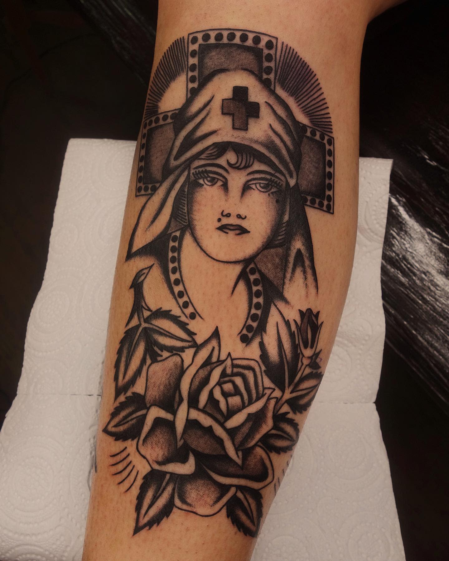 Traditional Nurse Tattoo -florian.svaha