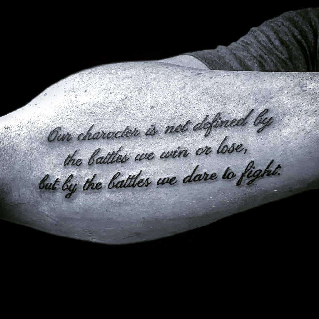 Outer Forearm Quote Tattoos thevitoexperience