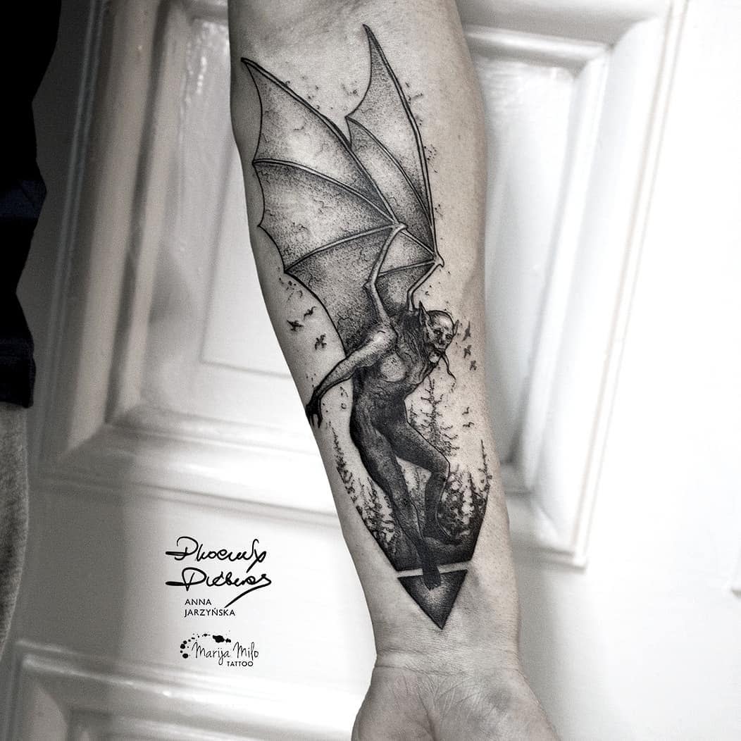 Wrist Pagan Tattoo -phoenixpictures.art