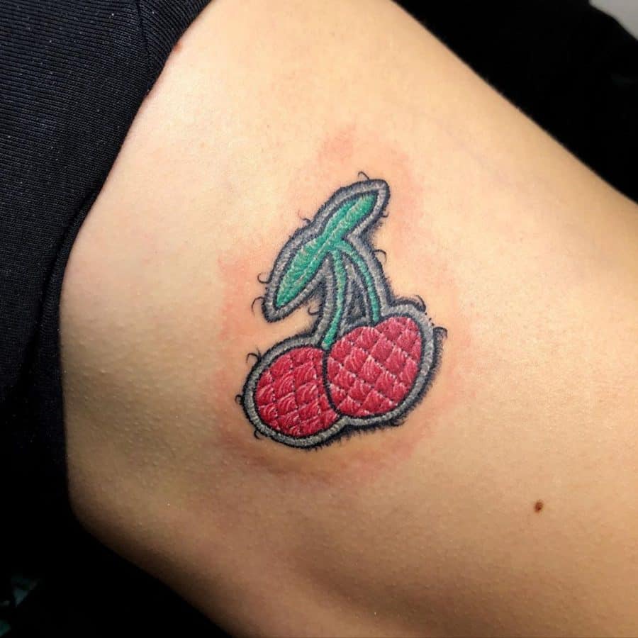 cherry-patch-embroidery-tattoo-janjaeju_tattoo