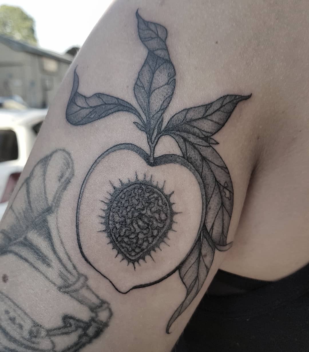 Mini Peach by Tattooist Eden  Tattoogridnet