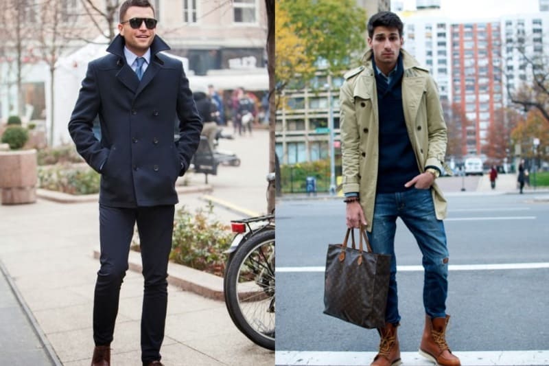 Peacoat Vs Trench Coat Everything You, Trench Coat And Peacoat Difference