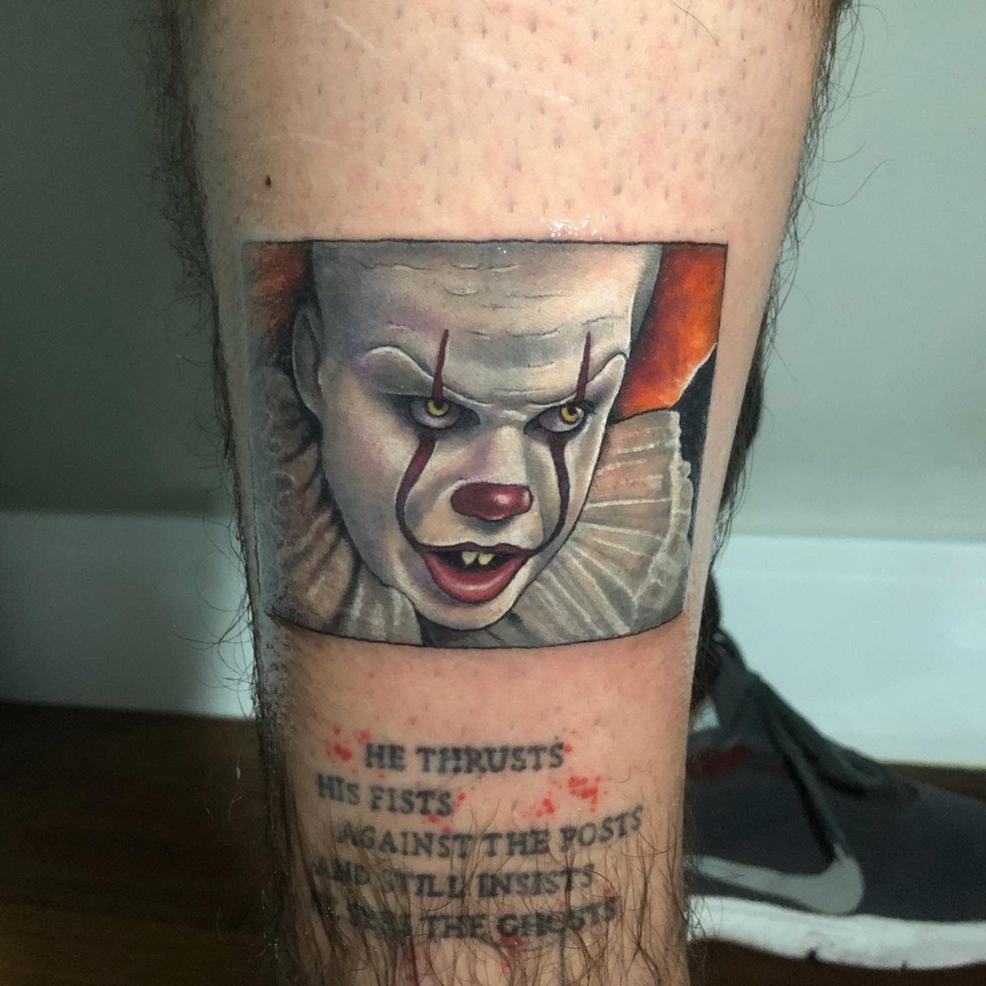 My new Pennywise tattoo  rstephenking