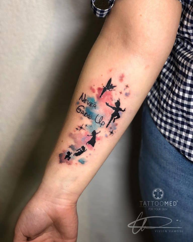 77 Creative Peter Pan Tattoo Ideas