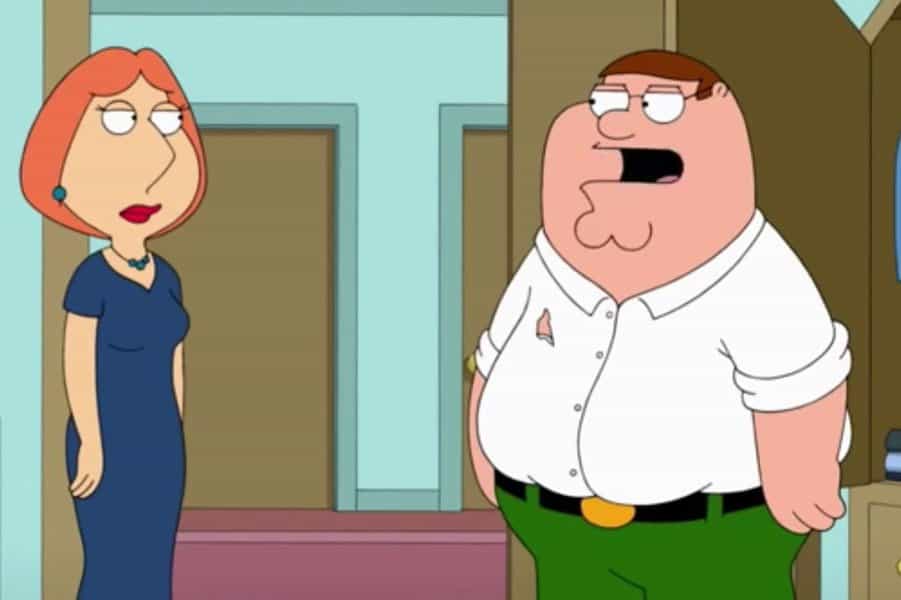 Peter and Lois Griffin