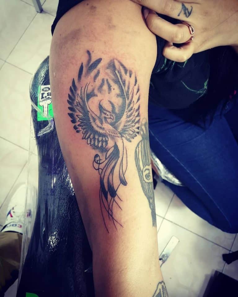 Top 73 Best Phoenix Rising Tattoo Ideas 2021 Inspiration Guide   Phoenix Rising Arm Tattoo Lnkpot Mx 768x960 