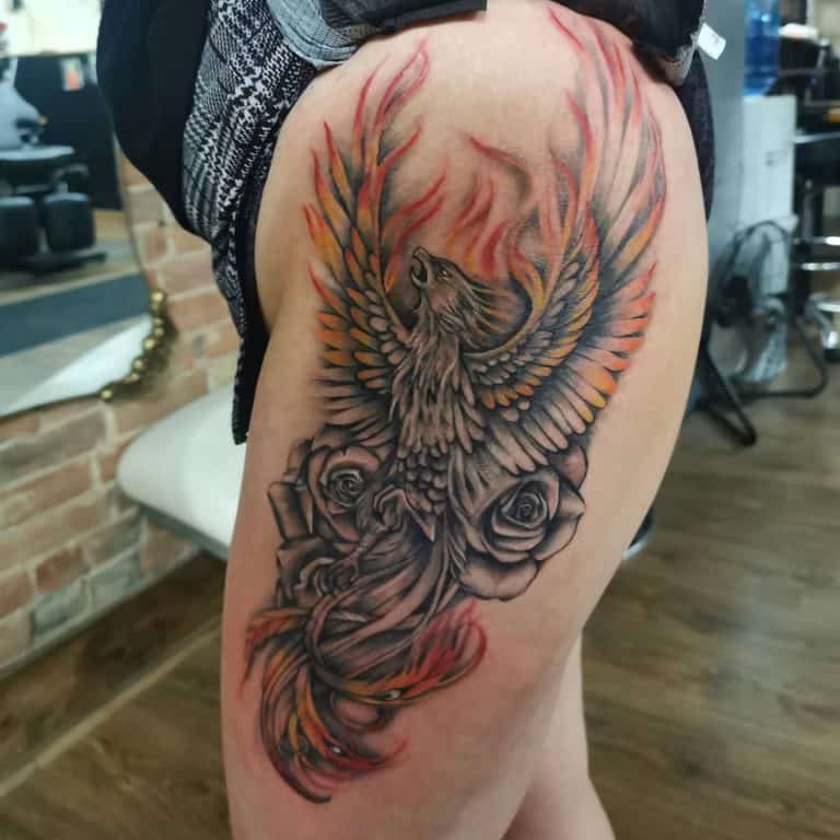 Top Best Phoenix Rising Tattoo Ideas Inspiration Guide