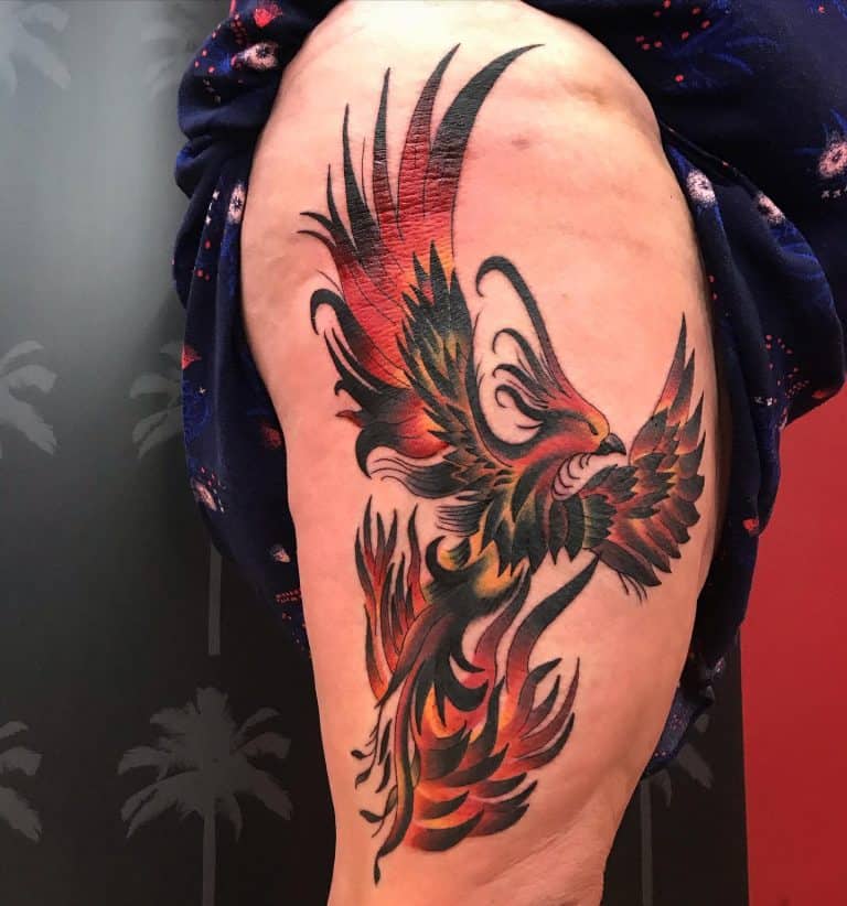 Top 73+ Best Phoenix Rising Tattoo Ideas [2021 Inspiration Guide]