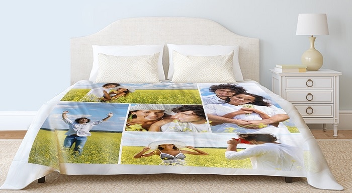 creative things to do with photos photo blanket