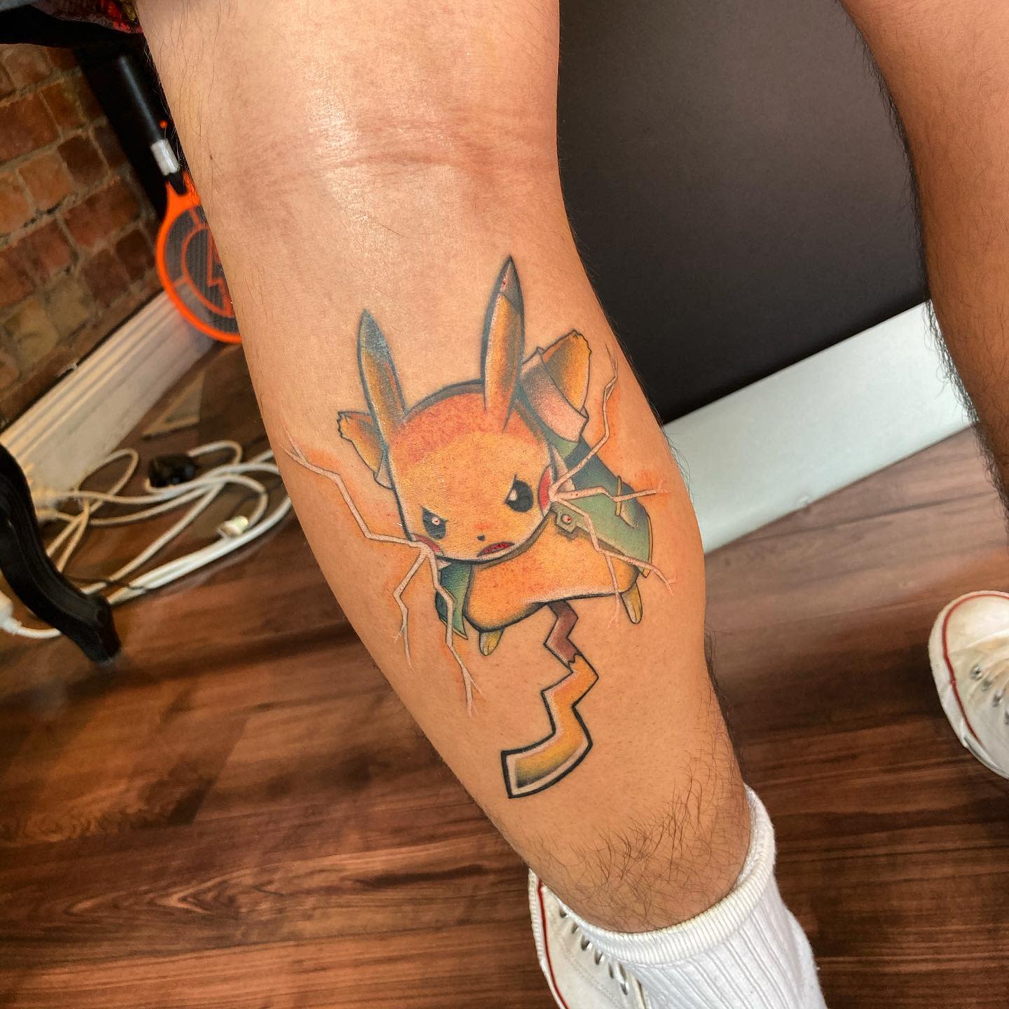 Leg Pikachu Tattoo -song_tattoos