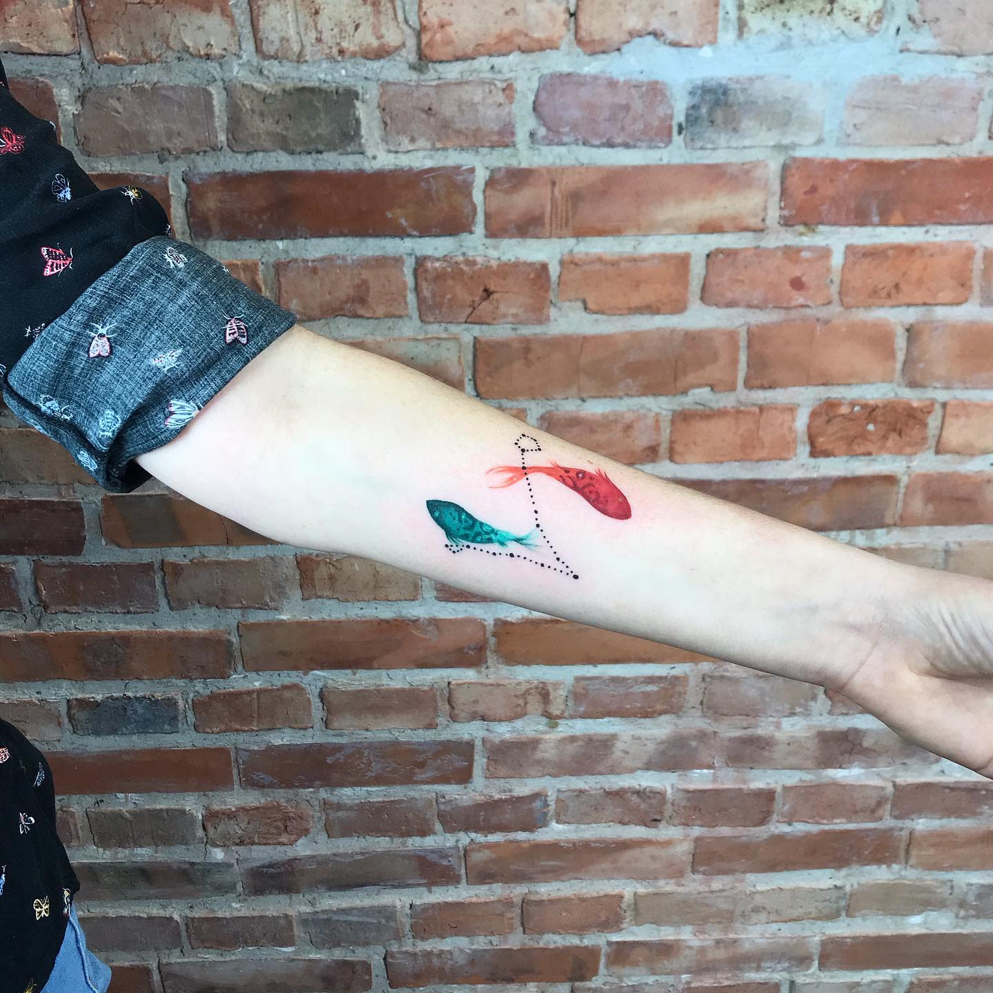 Pisces Arm Tattoo Ideas -dzikitusz