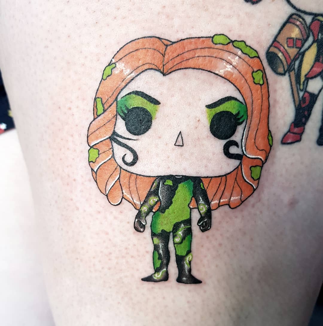 Cute Poison Ivy Tattoo -gabhortontattoos