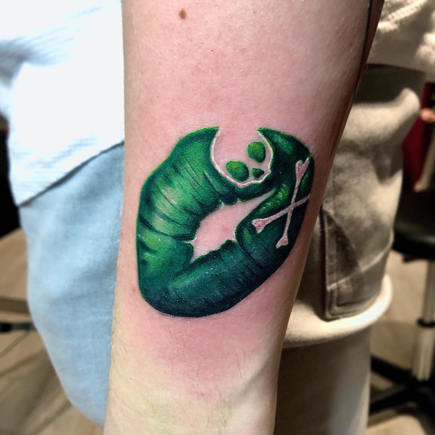 Small Poison Ivy Tattoo -becky_tattoo