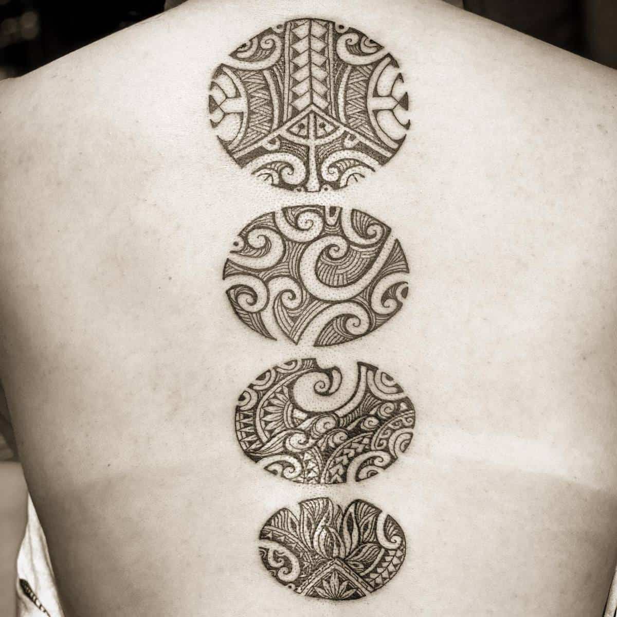 Polynesian Back Tattoo marlolualemana