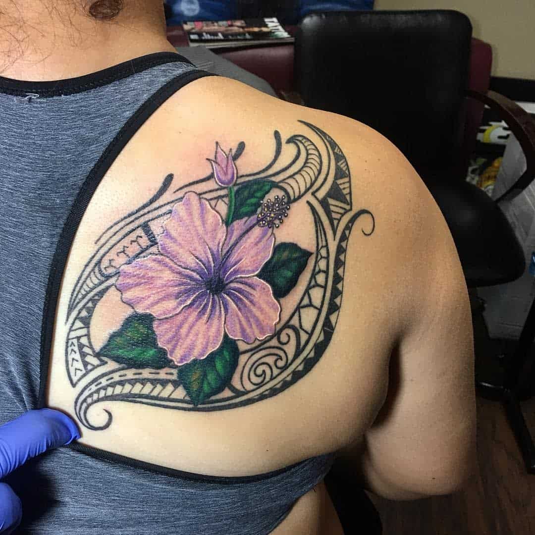Polynesian Back Tattoo ricosaldivar