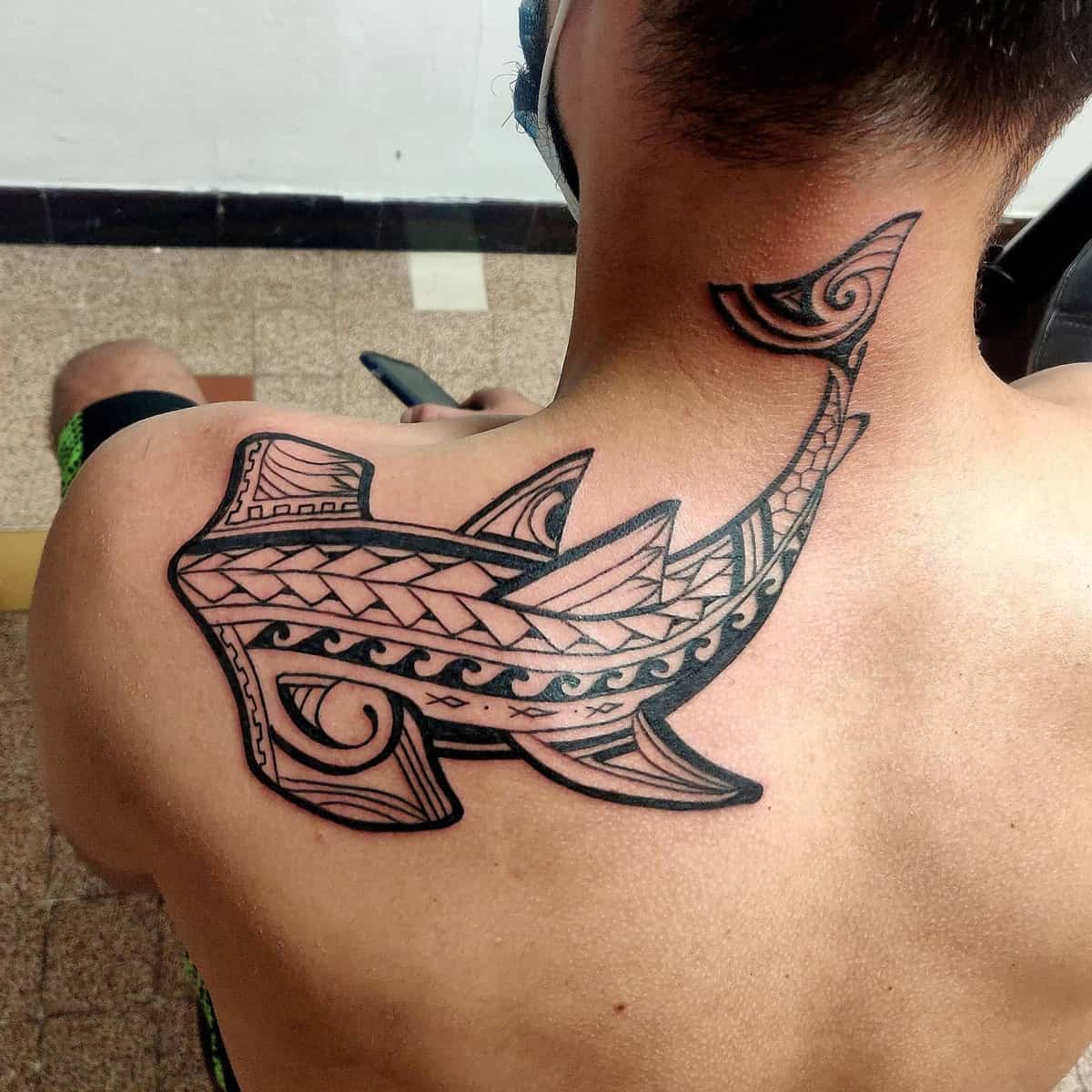 Polynesian Back Tattoo tattooboutic