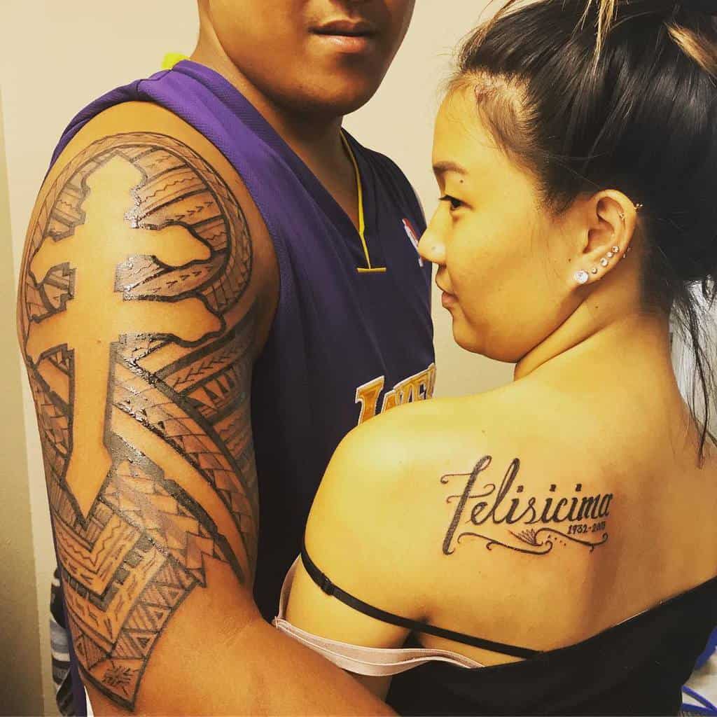 Polynesian Tribal Cross Tattoo tru_manukan