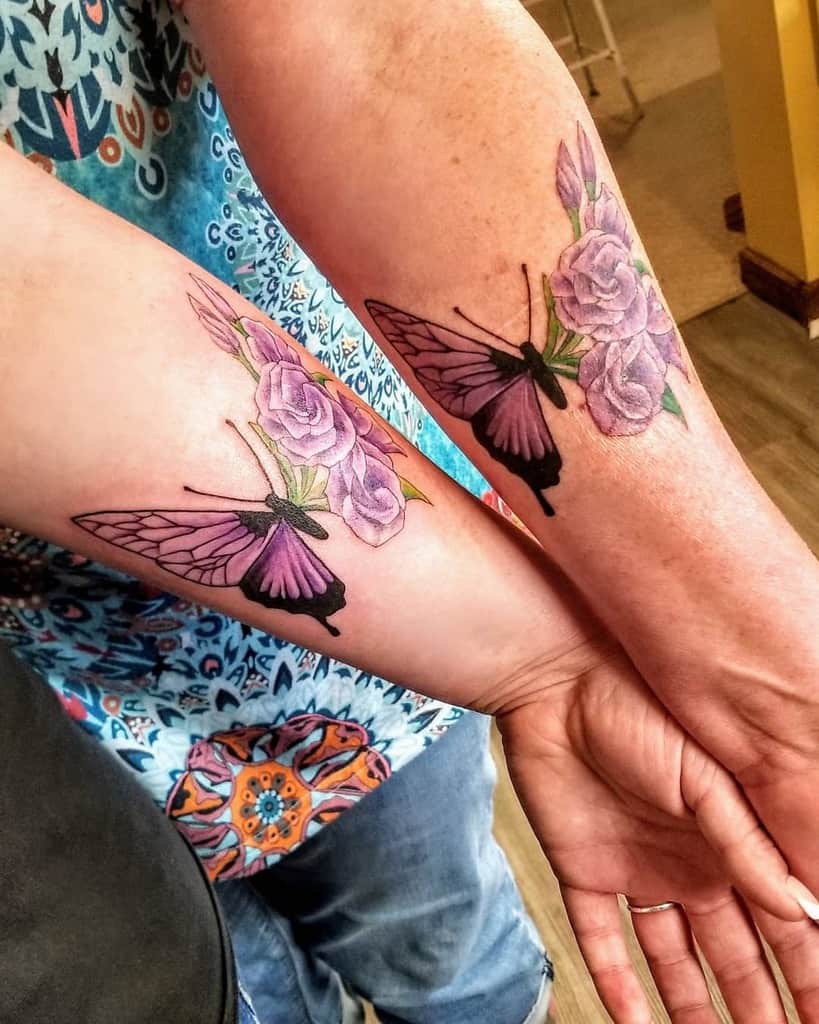 Purple Butterfly Tattoo jimmy.vonlemon.1