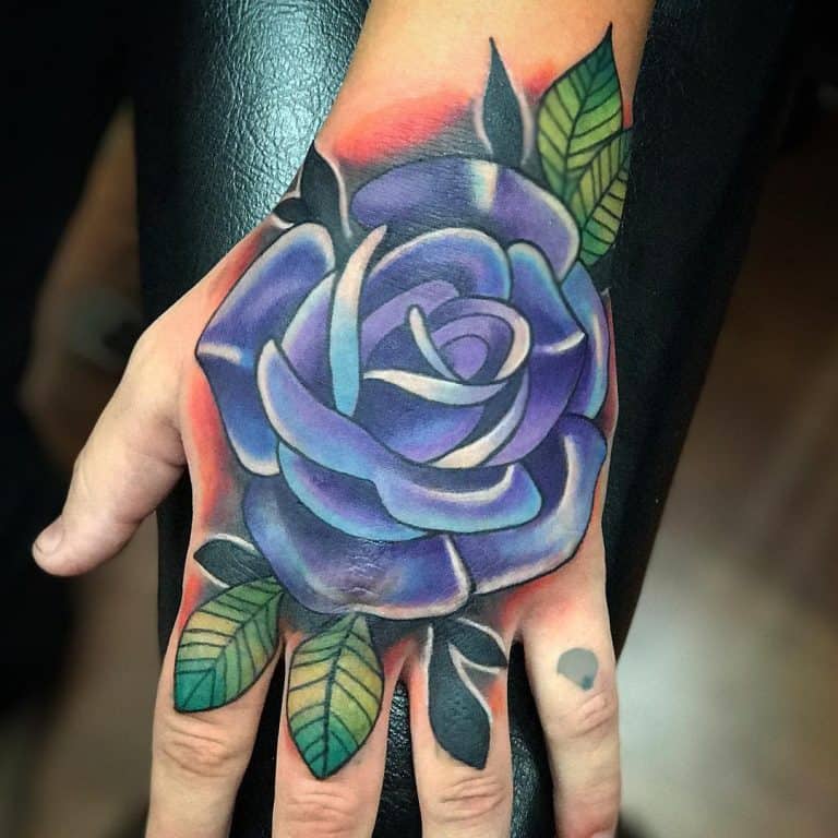 Purple Flower Tattoo Ideas for a Vibrant Touch