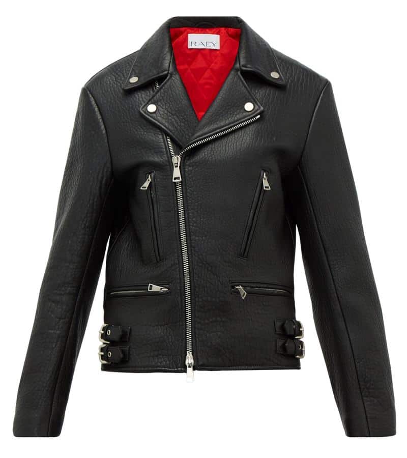 Ray Leather Biker Jacket
