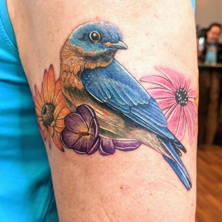 51 Stunning Bluebird Tattoo Ideas [2024 Inspiration Guide]