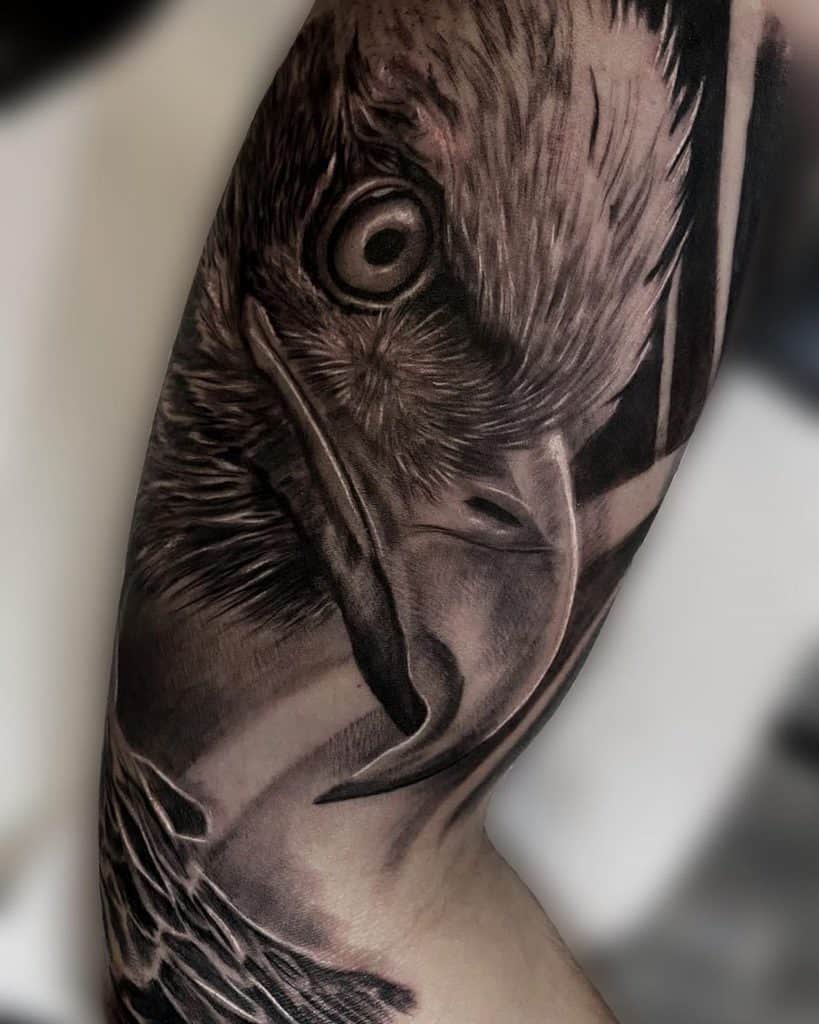 Eagle Head Tattoo Ideas Celebrating Power and Freedom