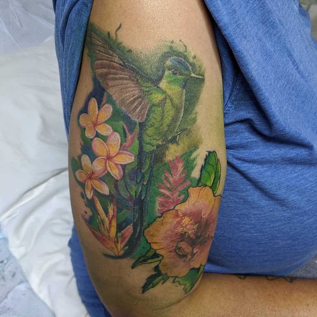 My first tattoo, : r/hummingbirds
