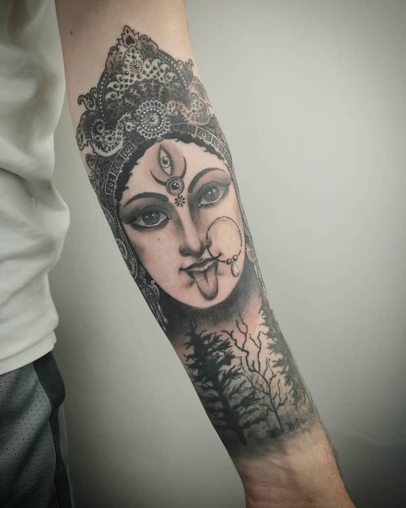 Realistic Kali Tattoo Madame Mim Tattoos