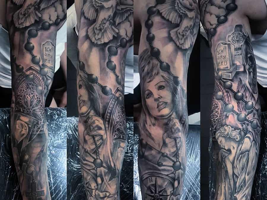 Tattoo sleeve filler ideas for a man