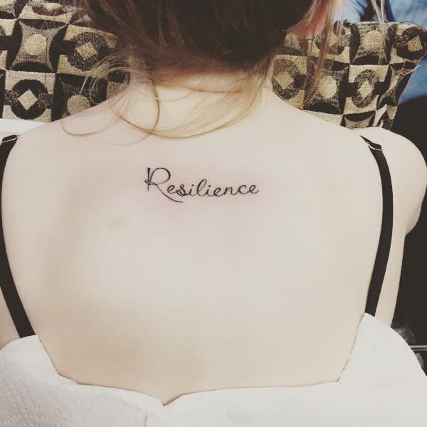 Back Resilience Tattoo -shannongatesart
