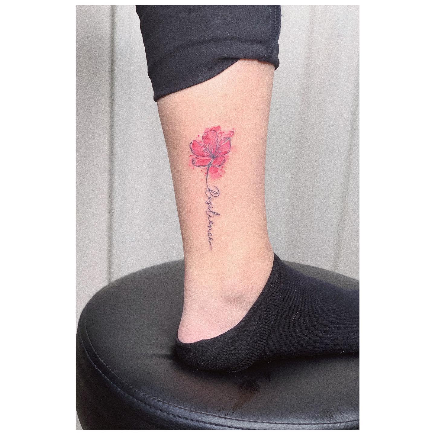 Leg Resilience Tattoo -fer_ahumada_tattoos