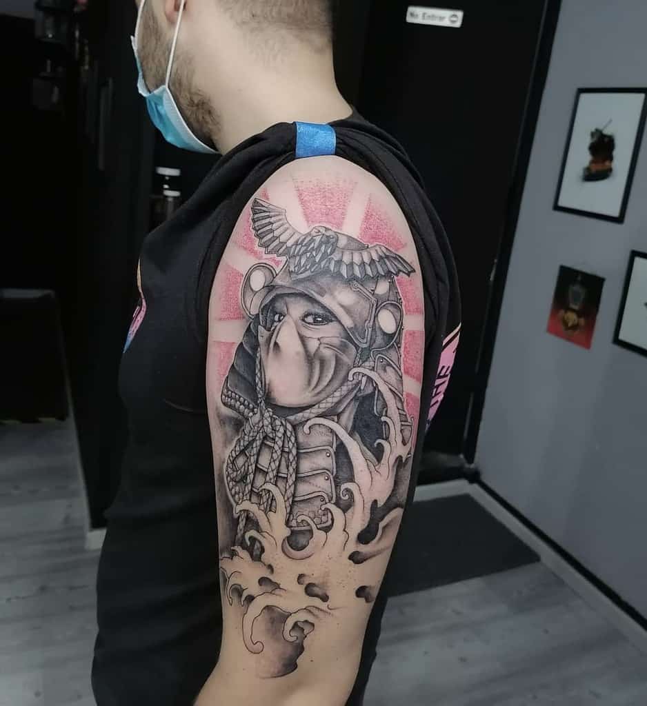 Ronin Shoulder Tattoo Isaac51lemus