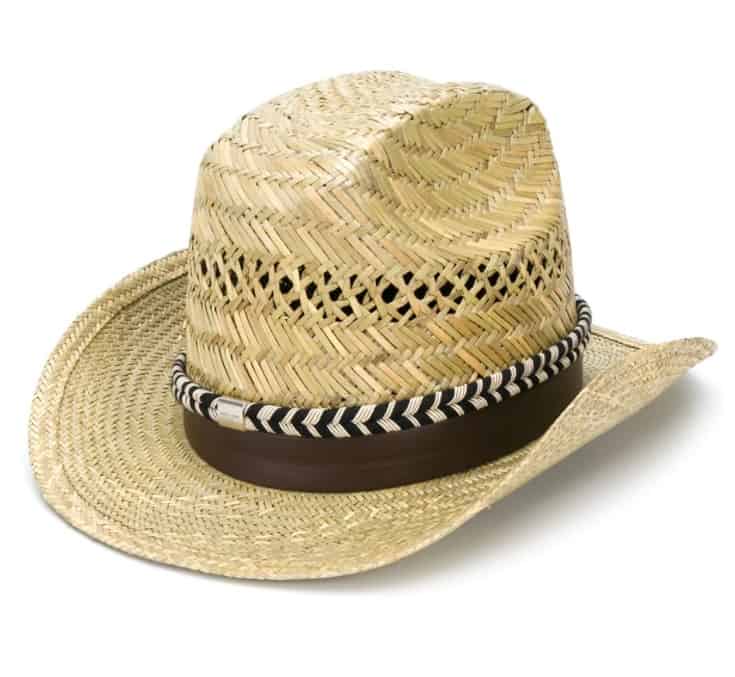 Saint Laurent Braided Ribbon Fedora Hat