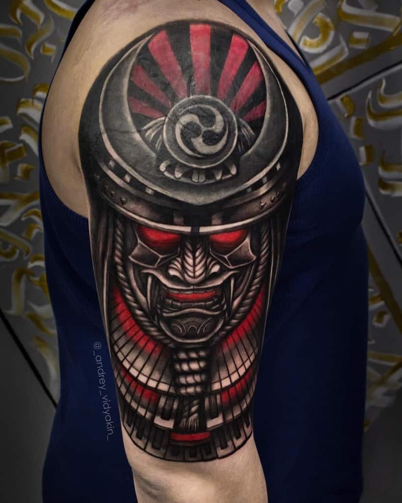 Samurai Ronin Tattoo Andrey Vidyakin