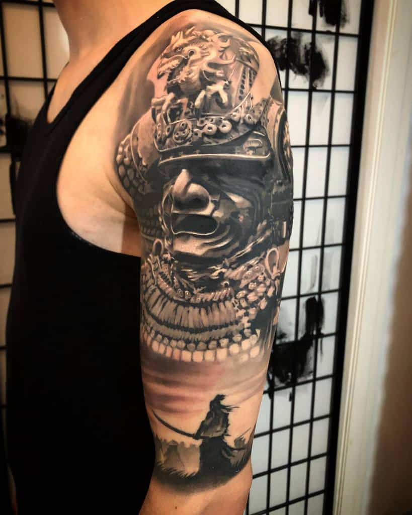 Samurai Ronin Tattoo Frank Fanti