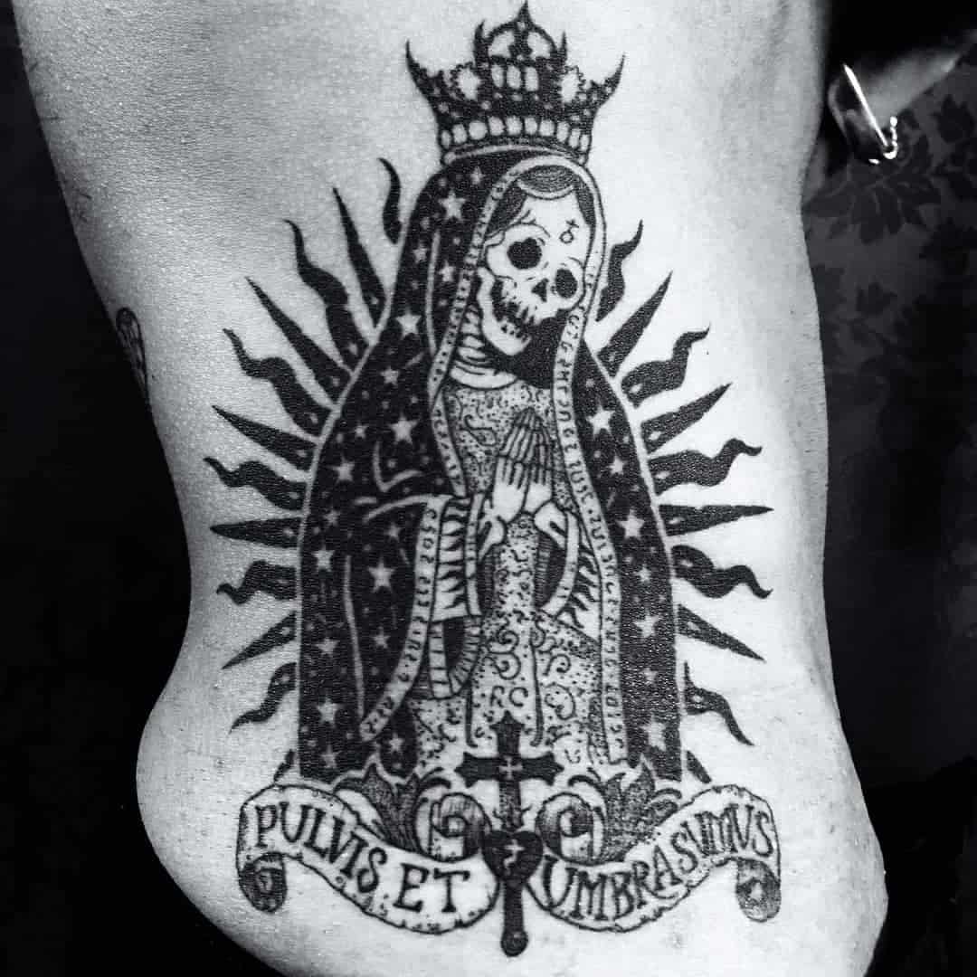 Santisima Santa Muerte Tattoo -frydark_tattoo