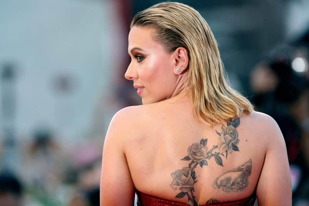 Scarlett Johansson's Tattoos [2021 Celebrity Ink Guide]