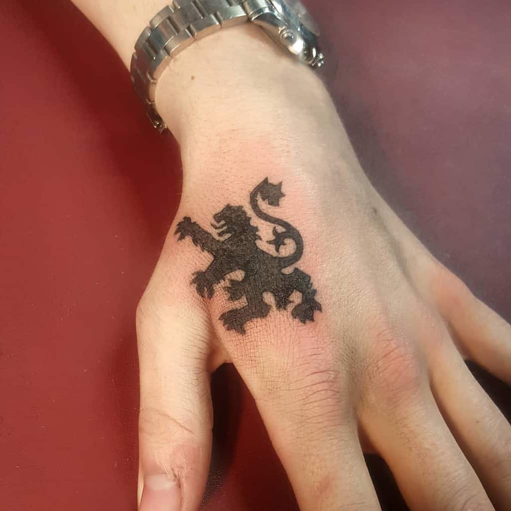 Scottish Lion Tattoo Katscratchkatie