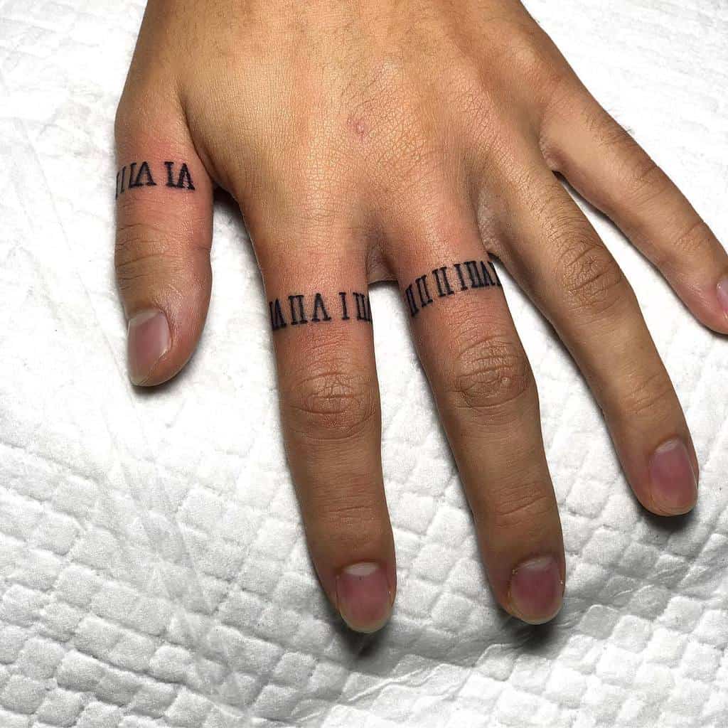 Script And Lettering Ring Tattoo Tattooer Jay