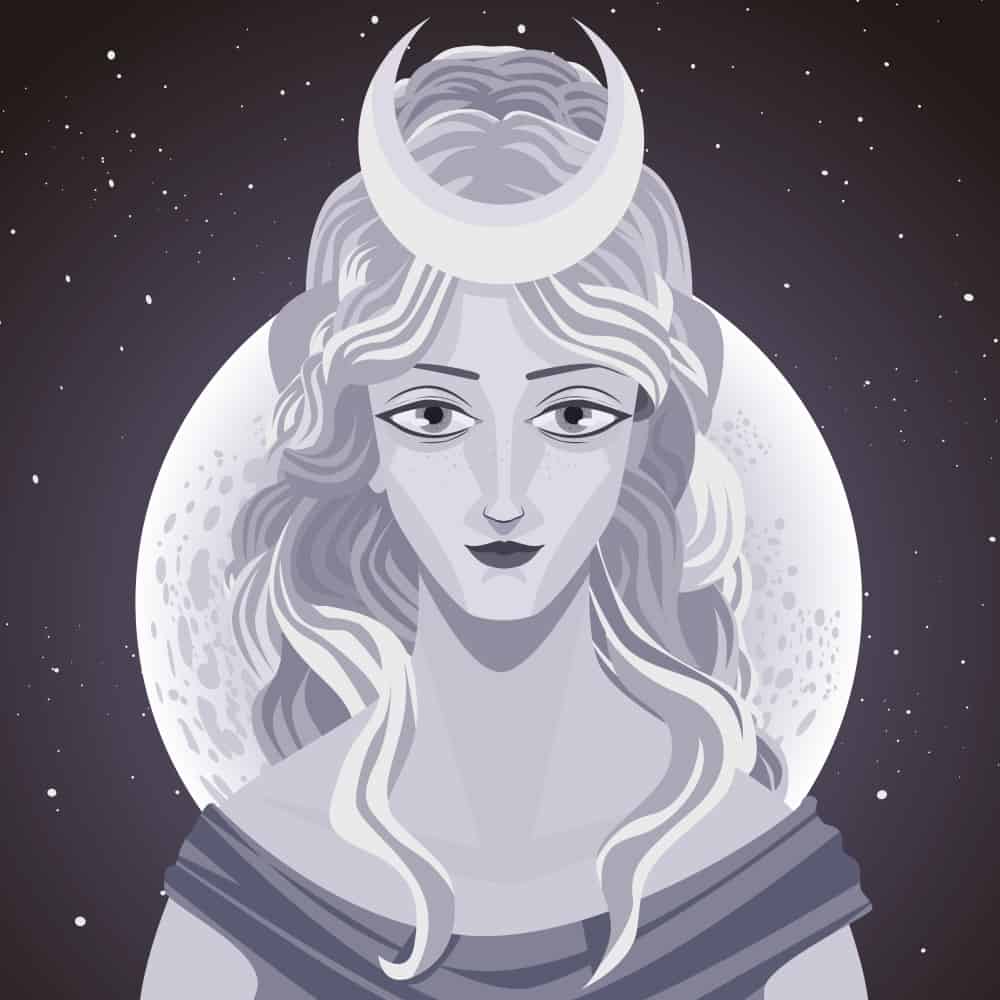 Selene was the goddess of the Moon