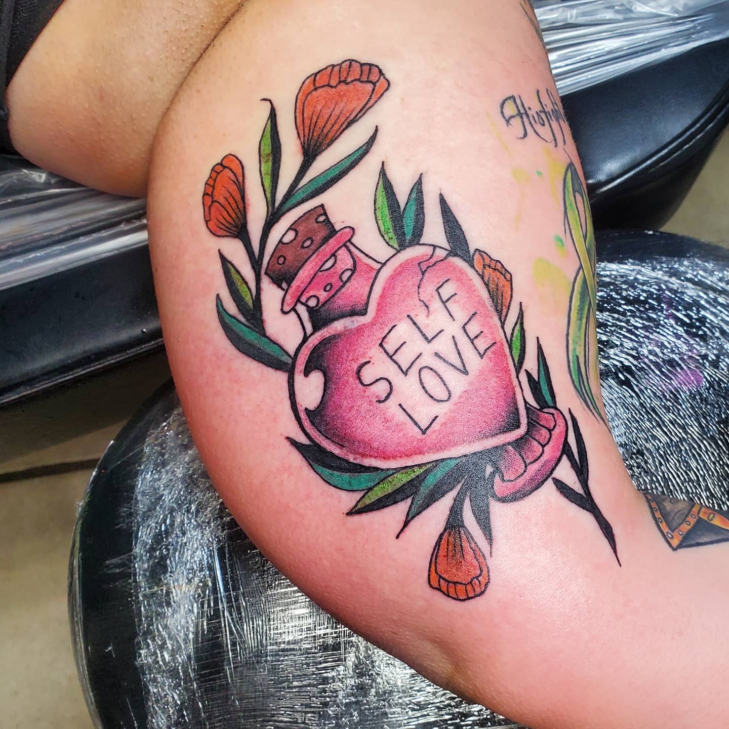 Self Love Heart Tattoo -tatt2_mary