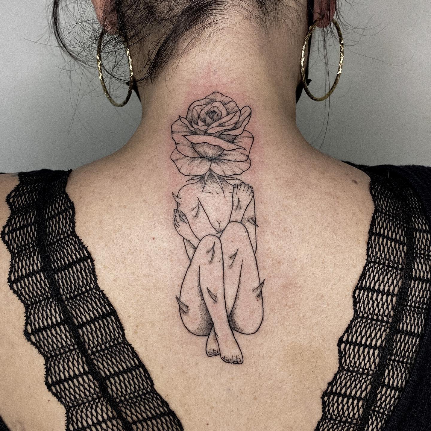 Self Love Rose Tattoo -jezz.tattoo