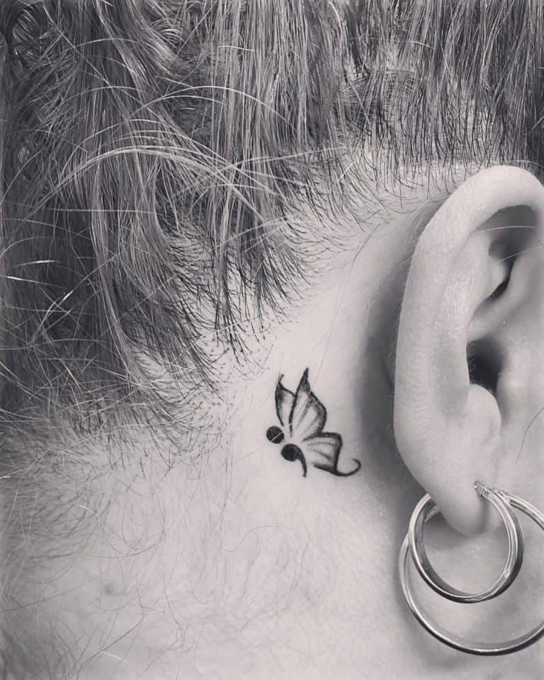 unique-semicolon-tattoo-behind-ear-best-tattoo-ideas