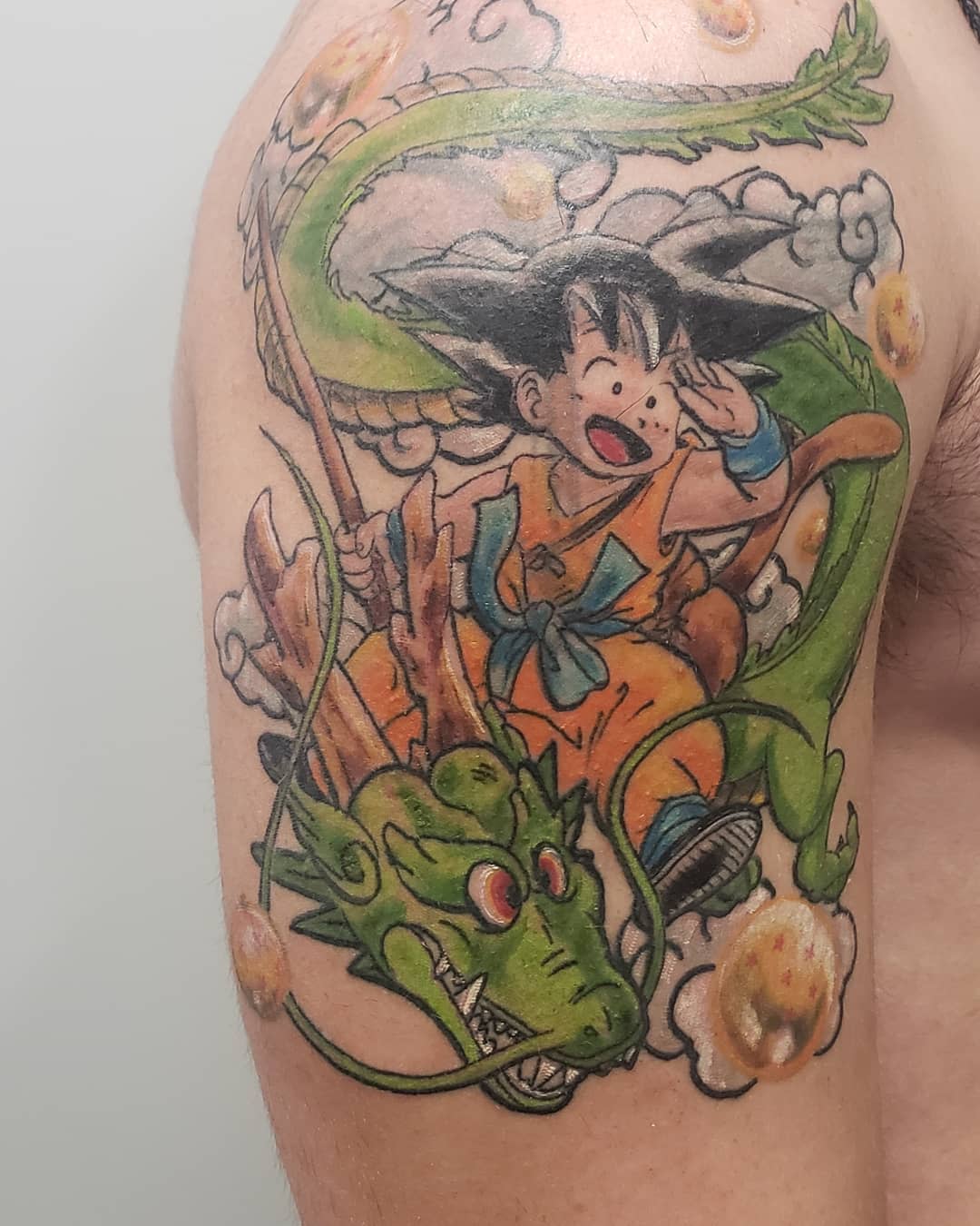 Shenron Goku Tattoo -brendonda