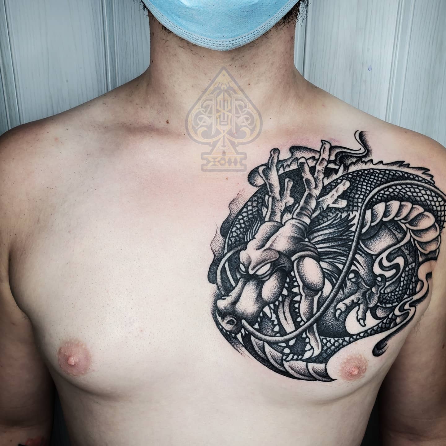 Shenron Tattoo Outline