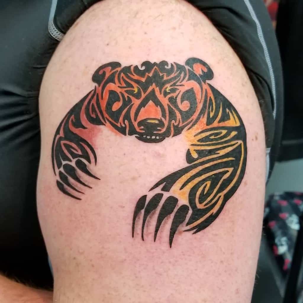 Tribal Bear Tattoo