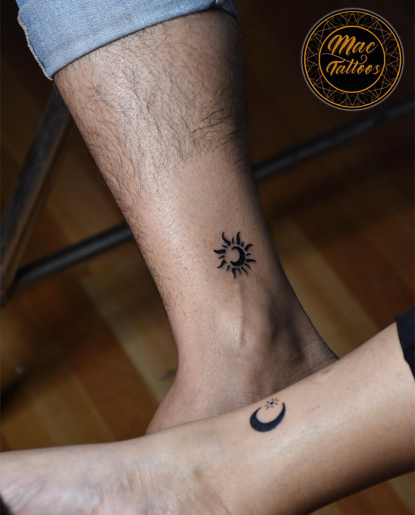 25 Romantic & Small Matching Tattoos for Couples - Small Tattoos & Ideas |  Couple tattoos unique, Small couple tattoos, Cute matching tattoos