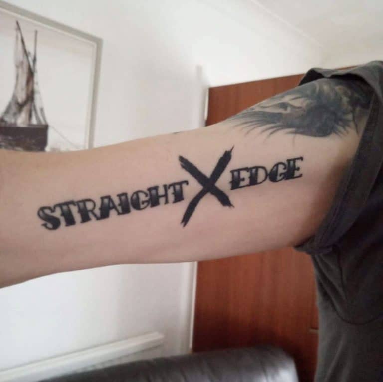 Straight edge tattoo эскизы