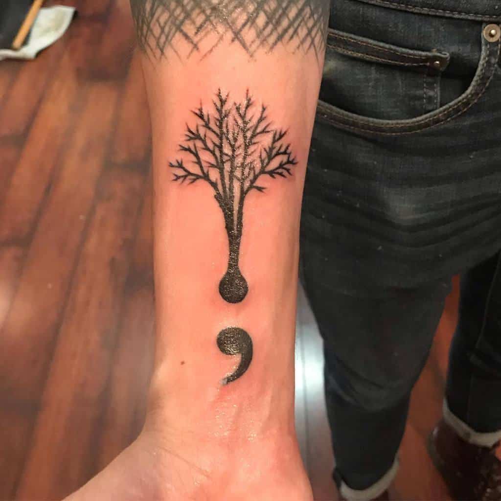 Simple Tree Arm Tattoo ekeevan