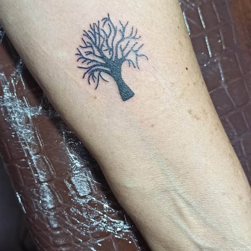 Simple Tree Arm Tattoo tattooapoha